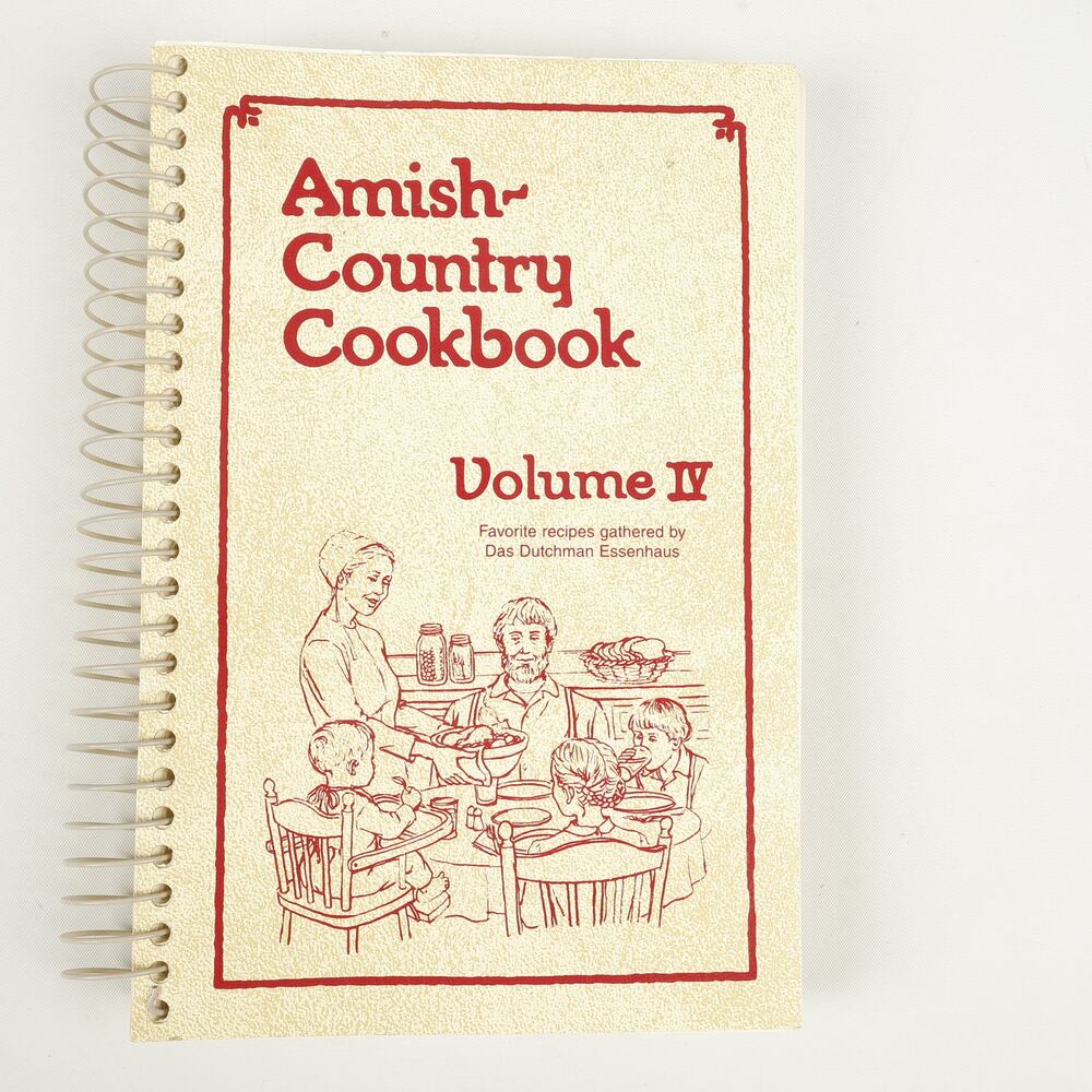 Amish-Country Cookbook, Vol. 4 - Spiral-bound By Anita Yoder